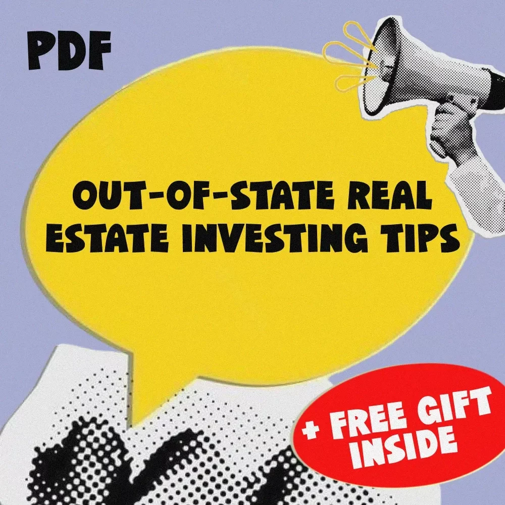 Out-of-State Real Estate Investing Tips Checklist – Digital Download for Real Estate Investors, eBook-Style Guide to Remote Property Investing