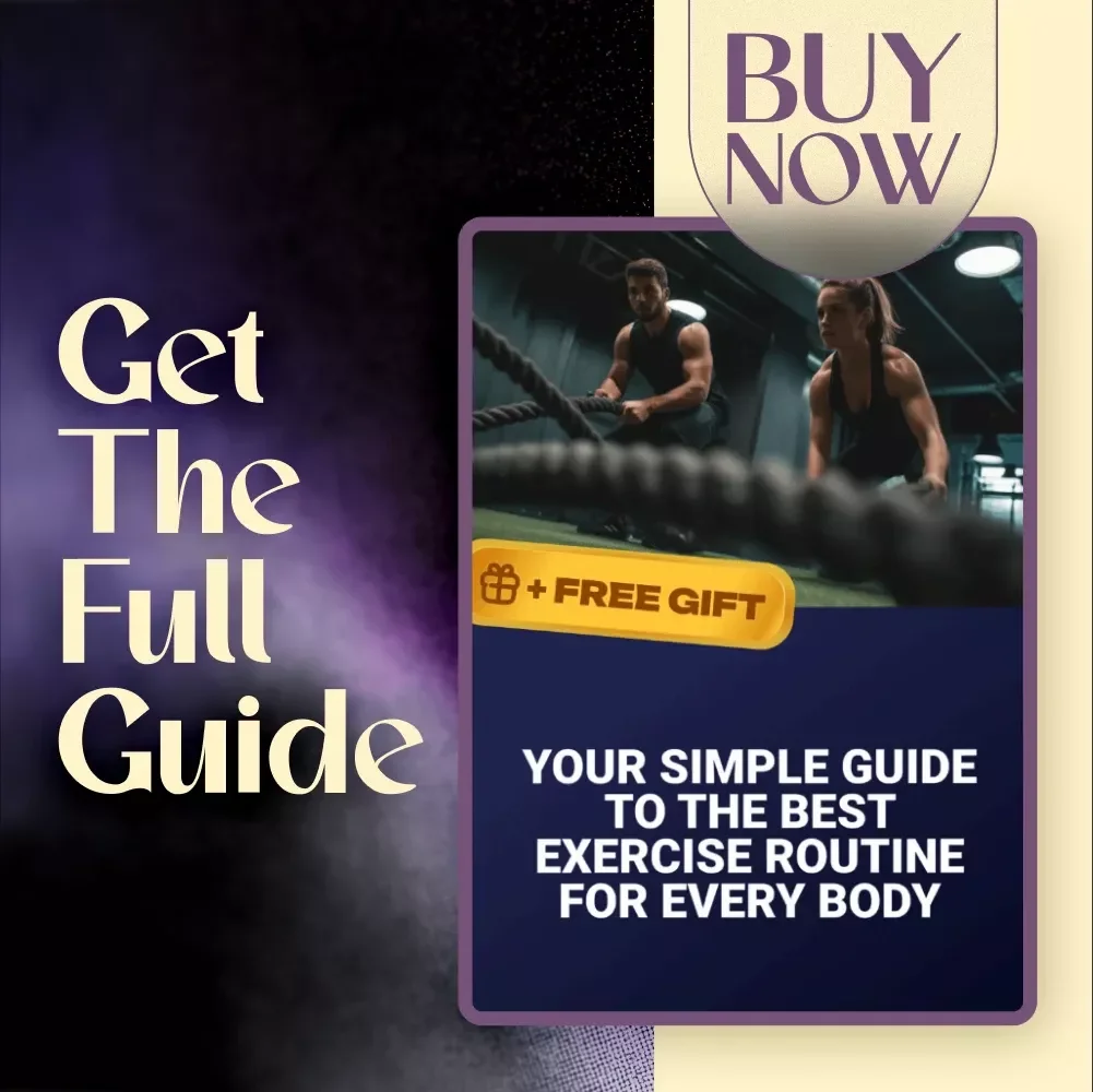 Your Simple Guide to the Best Exercise Routine for Every Body – Printable Fitness Guide, Digital Download Workout Plan, Self-Care eBook for All Body Types