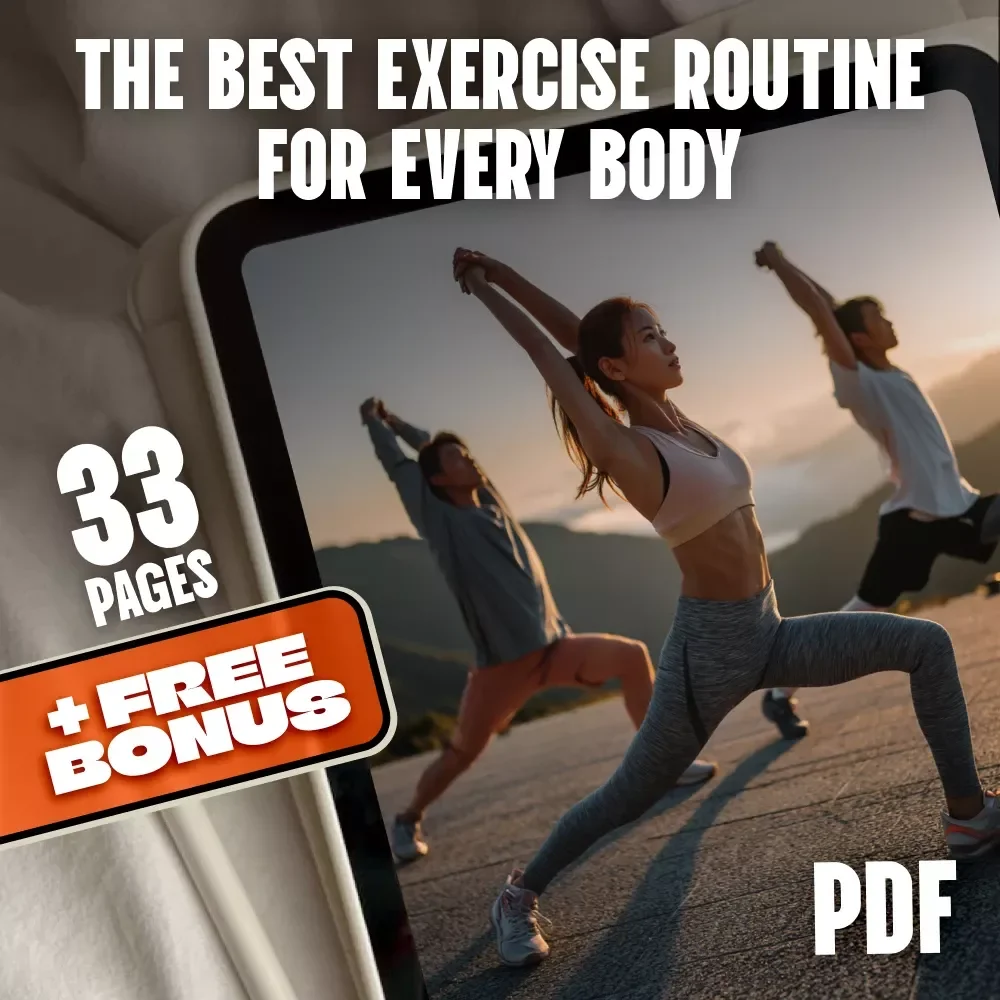 The Best Exercise Routine for Every Body | Best Exercise Routine eBook | Digital Fitness Guide for All Levels