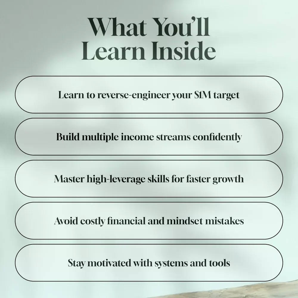 Million in Five: The Smart, Bold Path to $1M in 60 Months
