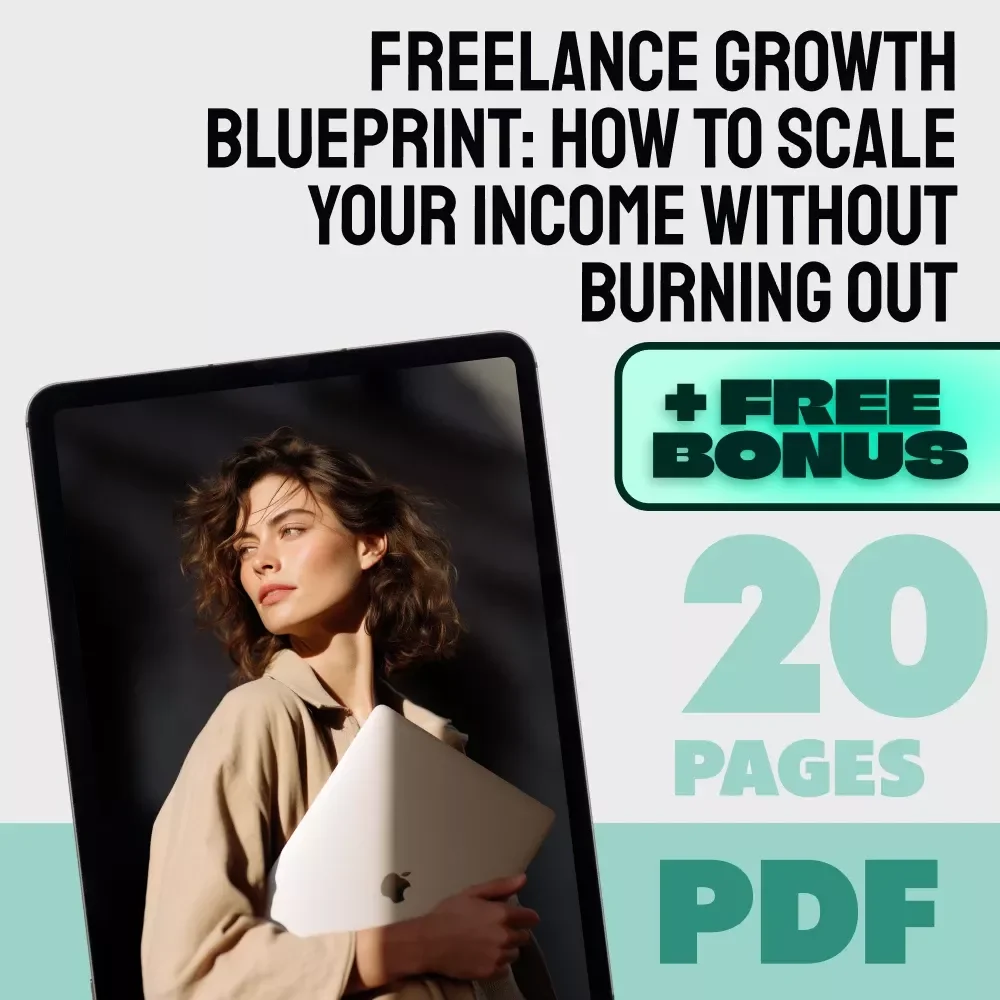 Freelance Growth Blueprint: How to Scale Your Income Without Burning Out | eBook for Scaling Freelance Income, Build Passive Revenue, Set Scalable Goals