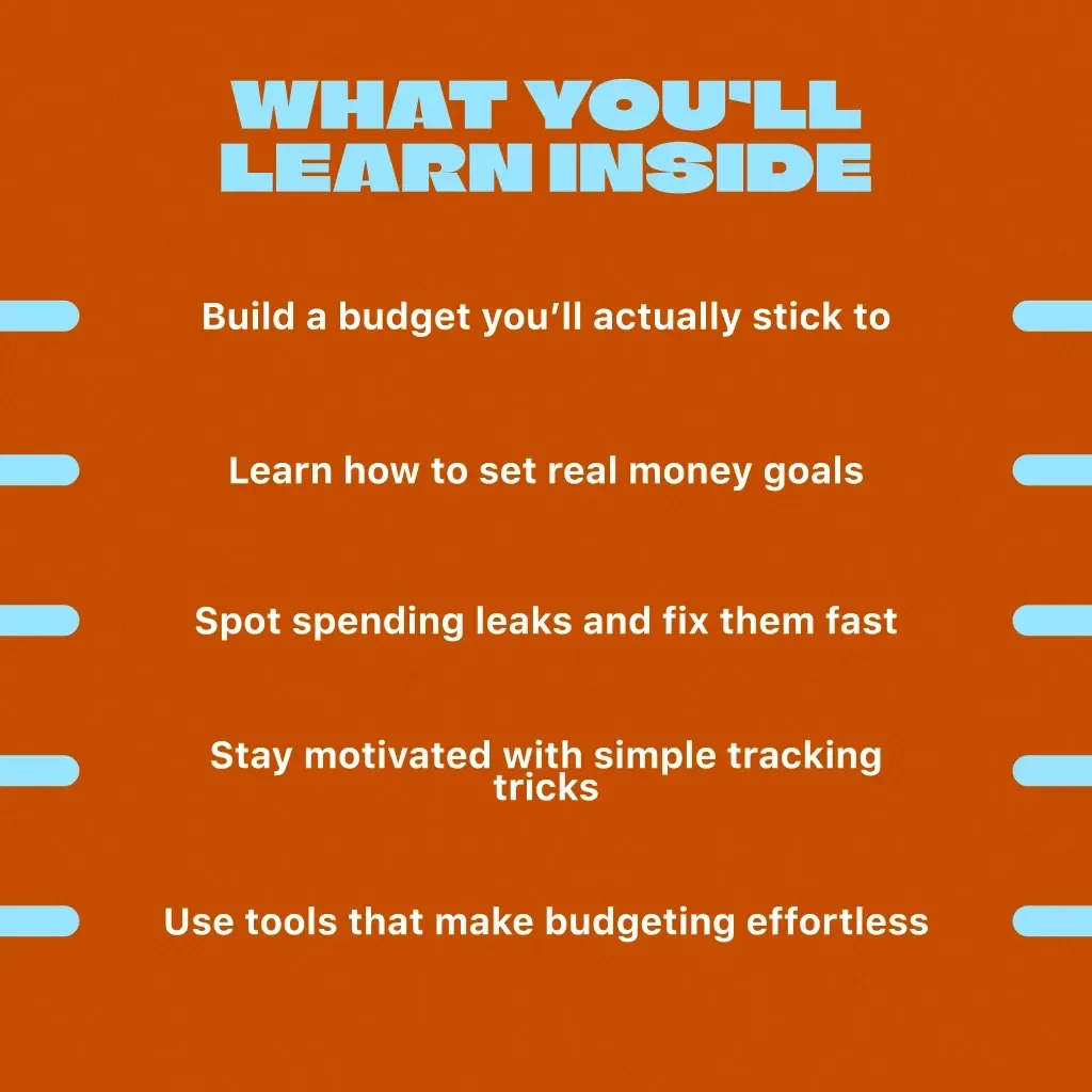 How to Create a Budget List That Actually Works | Step-by-Step Budgeting Guide | How to Make a Budget List eBook