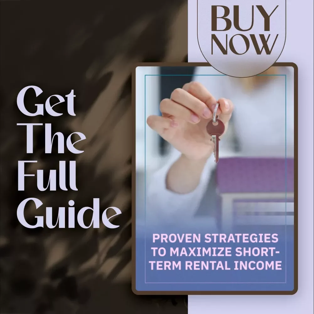 Proven Strategies to Maximize Short-Term Rental Income | Airbnb & Vrbo Guide | Short-Term Rental Income Strategies eBook