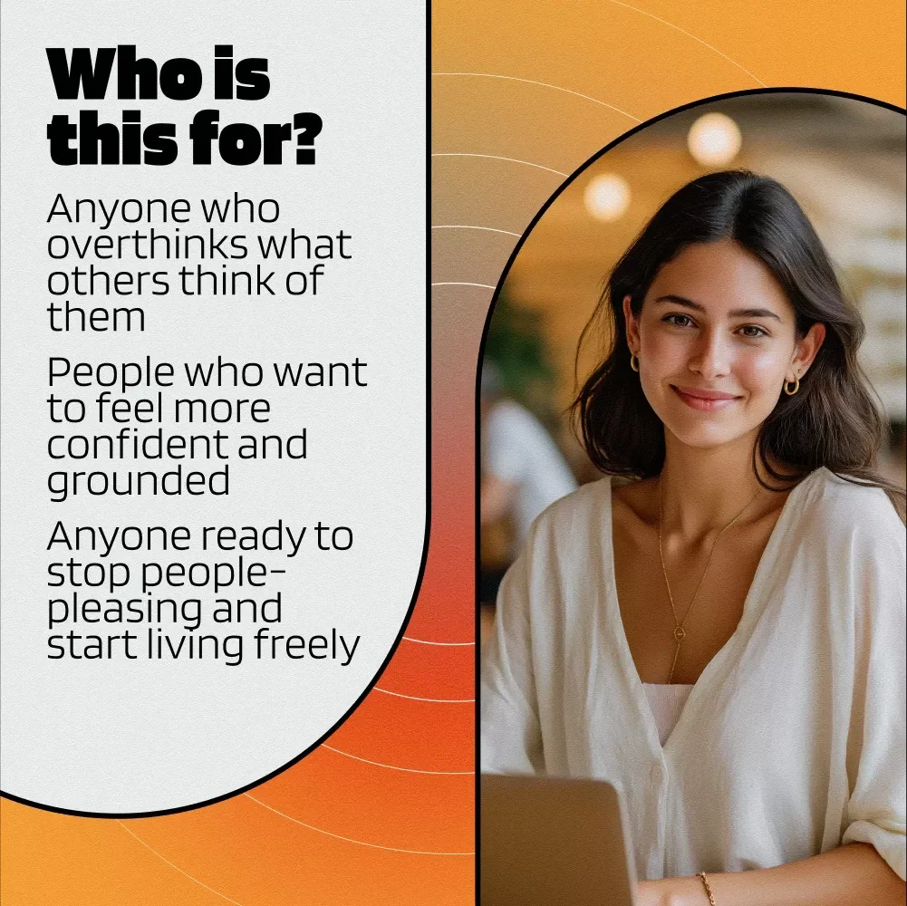 Free to Be Me: Affirmations for Letting Go of What Others Think | Self-Love eBook | Affirmations for Not Caring What Others Think | Digital Download