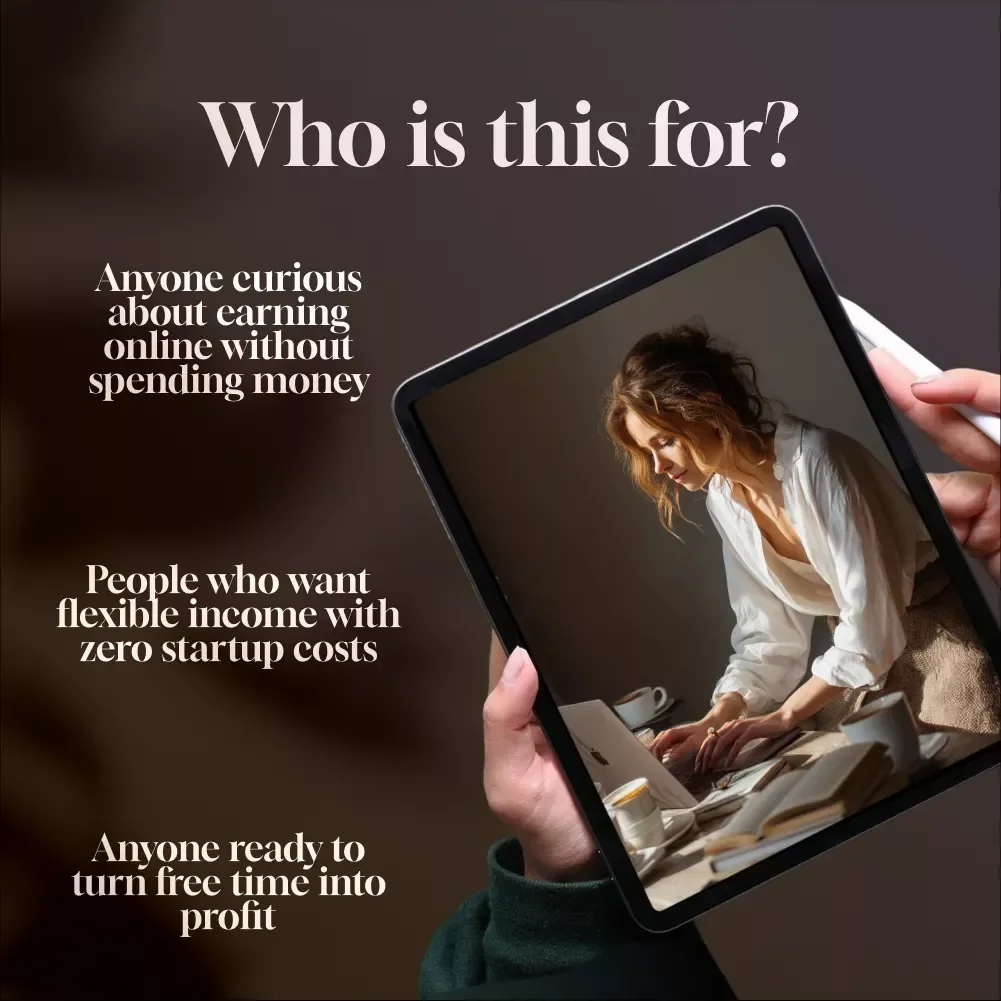 Your No-Investment Online Side Hustle Kickstart Checklist | Online Side Hustles with No Investment | Digital Download for Beginners