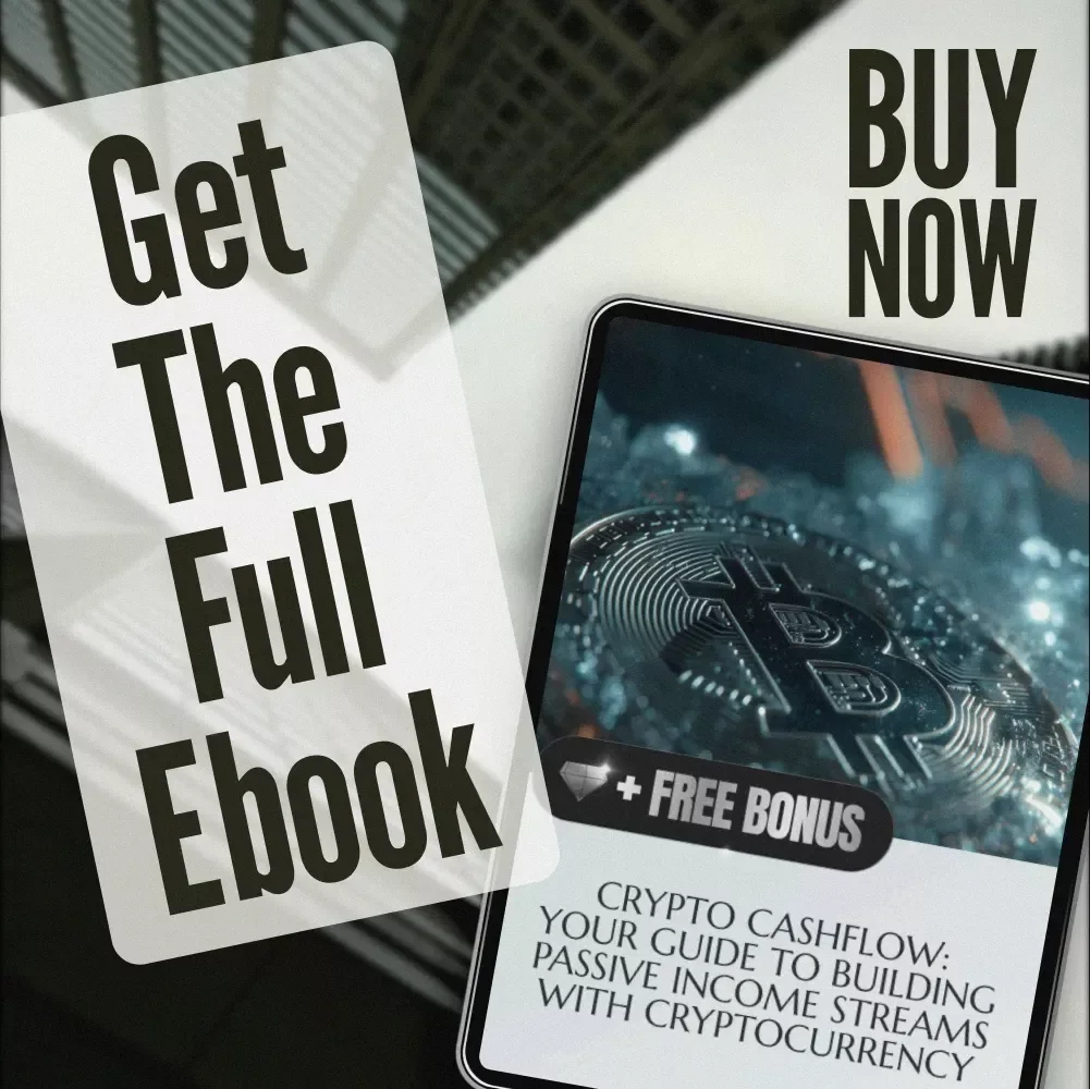Crypto Cashflow: Your Guide to Building Passive Income Streams with Cryptocurrency | Passive Income with Crypto eBook | Digital Download