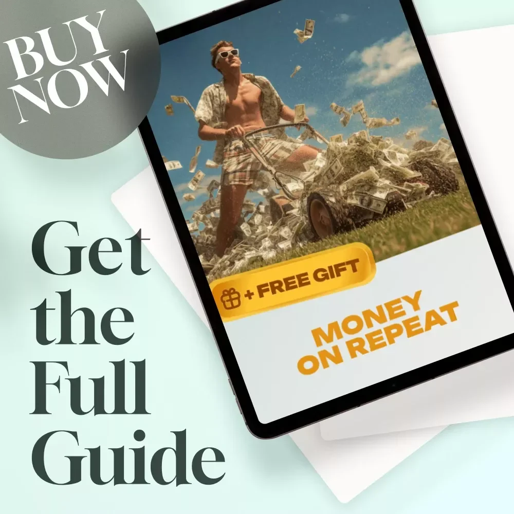 Money on Repeat | How to Create Multiple Income Streams Guide | Passive Income, Side Hustles, Financial Freedom eBook