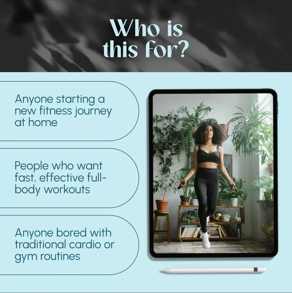 Jump Into Fitness: The Ultimate Guide to Mastering Jump Rope Workouts | Jump Rope Exercise Routine | Beginner to Advanced Digital Download