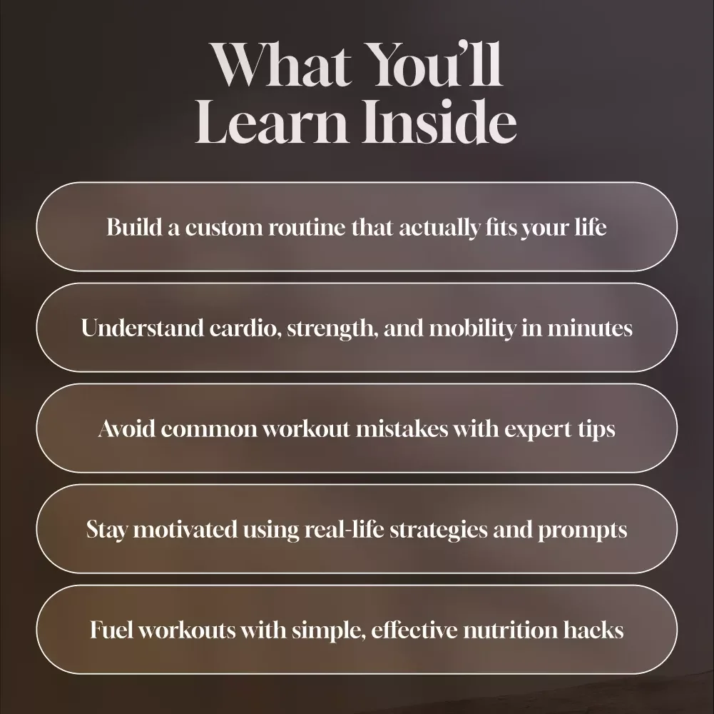 The Best Exercise Routine for Every Body | Best Exercise Routine eBook | Digital Fitness Guide for All Levels