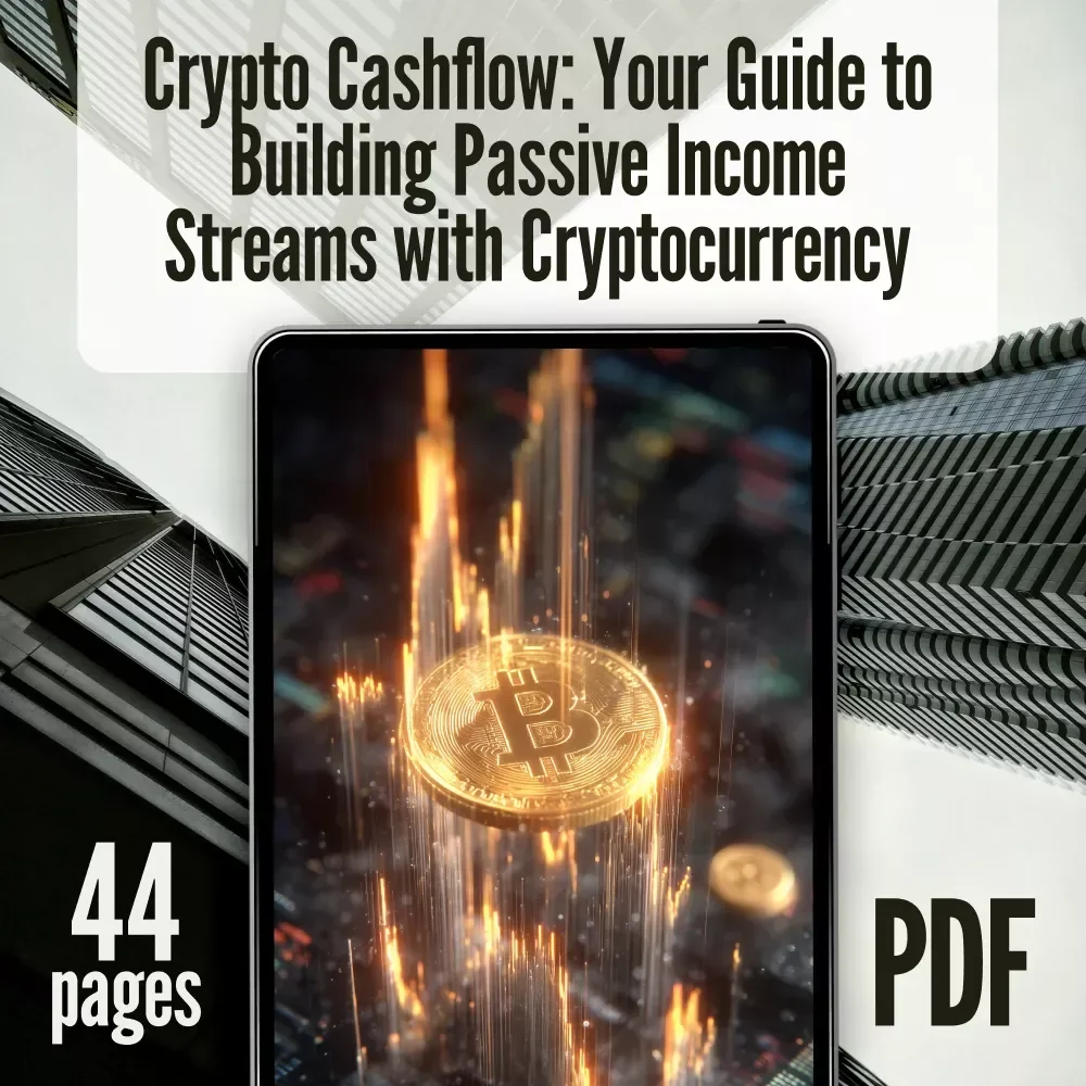 Crypto Cashflow: Your Guide to Building Passive Income Streams with Cryptocurrency | Passive Income with Crypto eBook | Digital Download