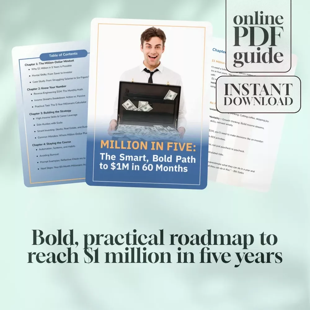 Million in Five: The Smart, Bold Path to $1M in 60 Months