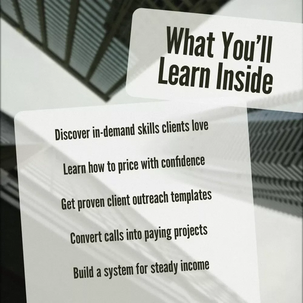 Client-Based Income Mastery: Build a Steady Stream of High-Paying Clients & Never Worry About Work Again | Freelance Business eBook | Digital Download Guide for Client-Based Income Mastery