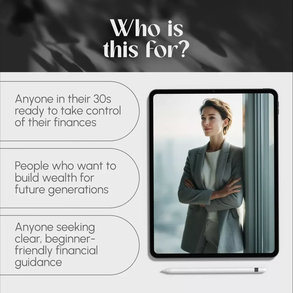 Building Generational Wealth in Your 30s Guide | Digital Download | Wealth Building eBook | Financial Literacy & Legacy Planning