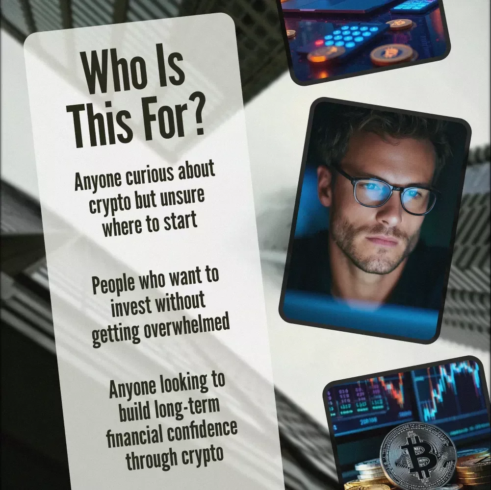 Crypto Unlocked: The Beginner’s Roadmap to Smart & Secure Investing | Beginner Crypto Investing Guide | Digital Download eBook for Crypto Newbies