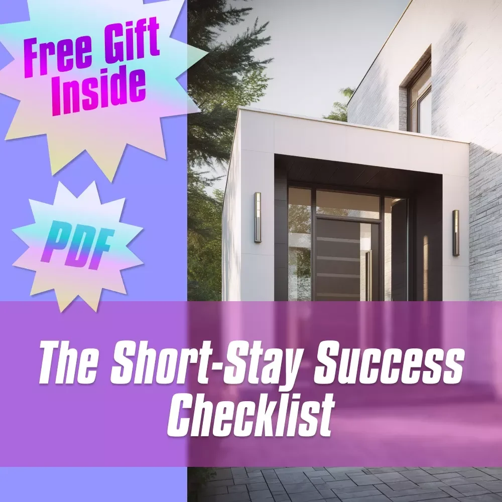 The Short-Stay Success Checklist | Short-Term Rental Income Strategies | Airbnb Hosting Guide | Digital Download