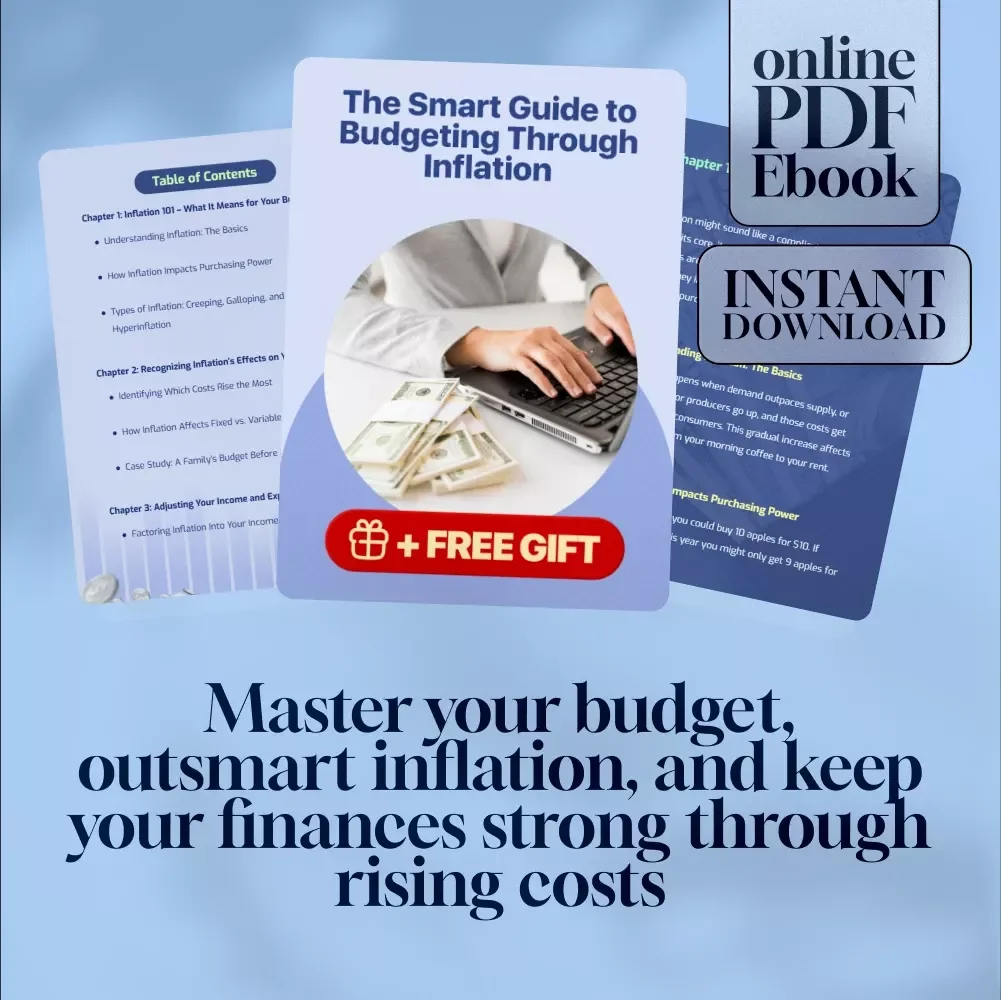 The Smart Guide to Budgeting Through Inflation – eBook for How to Budget with Inflation | Digital Download Guide
