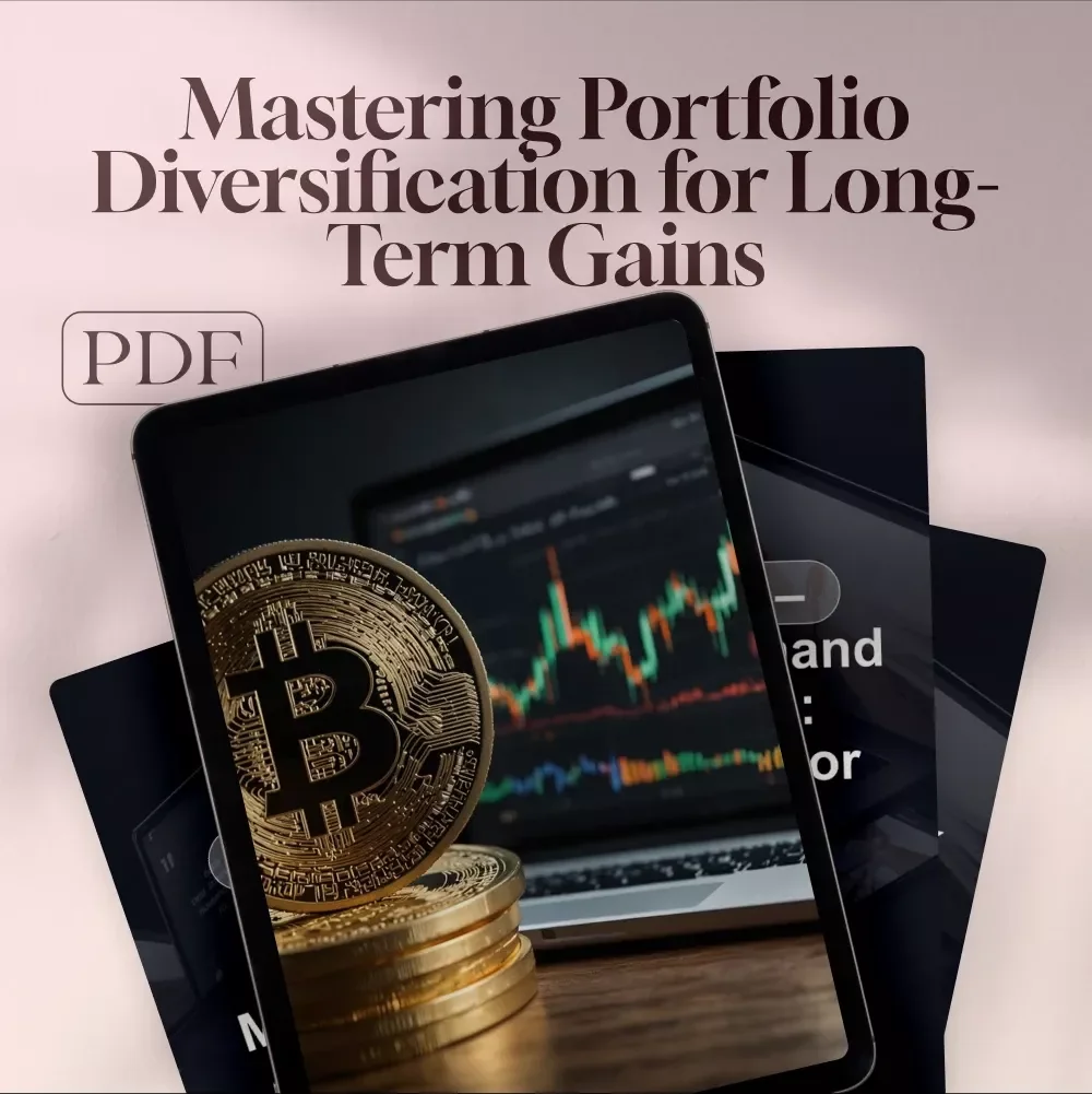 Mastering Portfolio Diversification for Long-Term Gains | Cryptocurrency Portfolio Diversification Guide | Crypto Investing eBook PDF