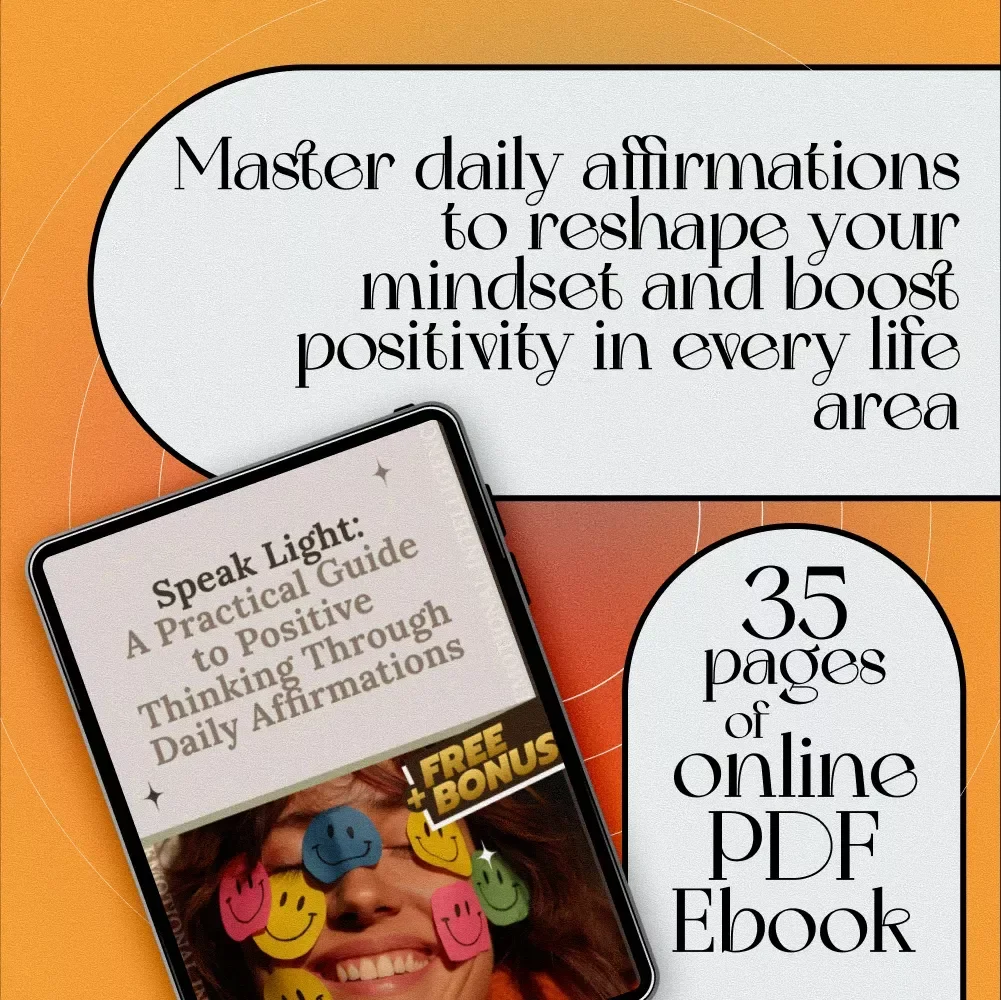 Speak Light: A Practical Guide to Positive Thinking Through Daily Affirmations – Affirmations for Positive Thinking Ebook