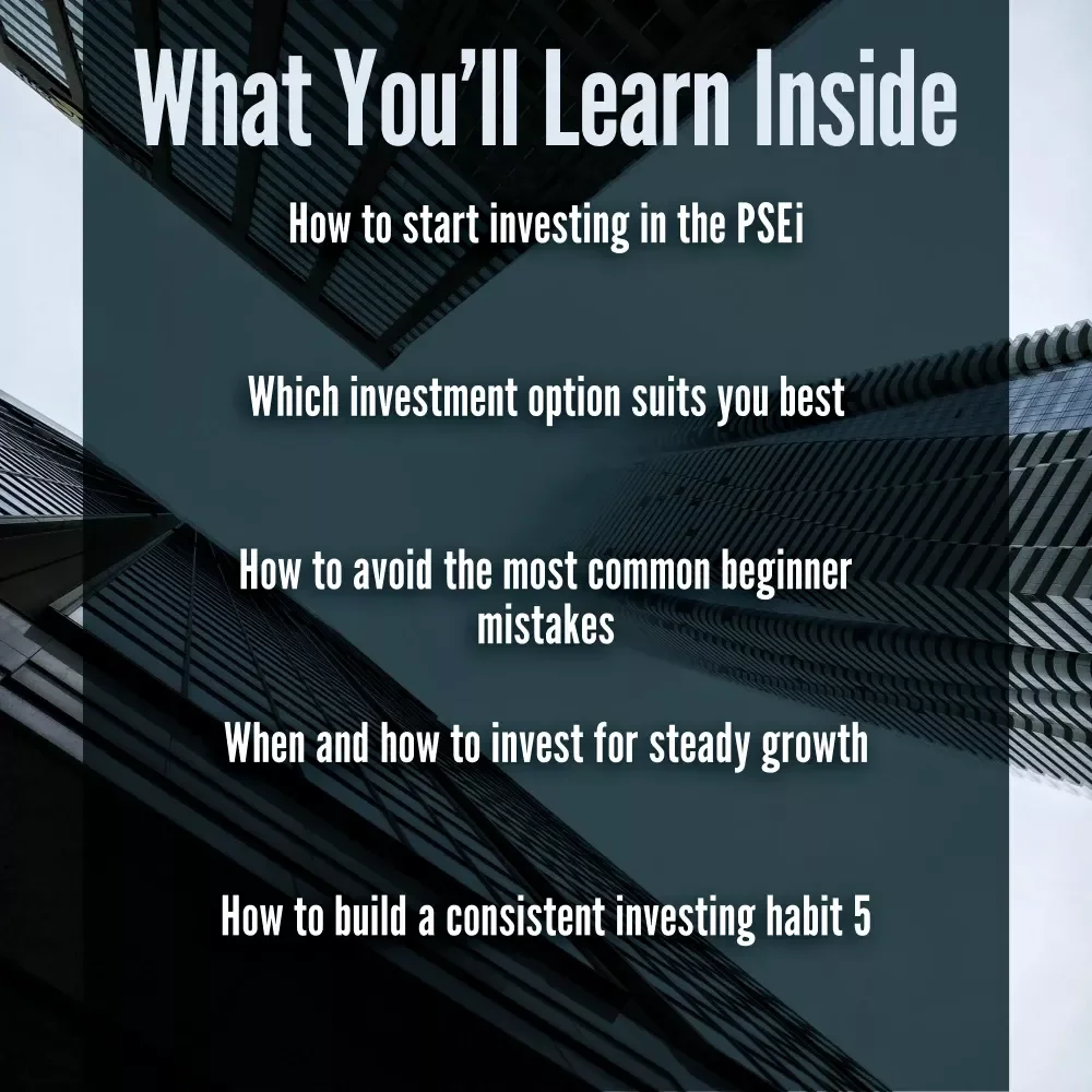 Smart Peso: A Beginner’s Guide to Investing in the PSEi with Confidence | Digital Guide for Beginners | How to Invest in PSEi Made Easy