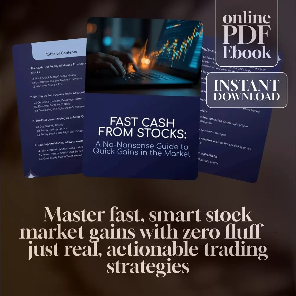 Fast Cash from Stocks: A No-Nonsense Guide to Quick Gains in the Market | How to Make Quick Money in the Stock Market eBook