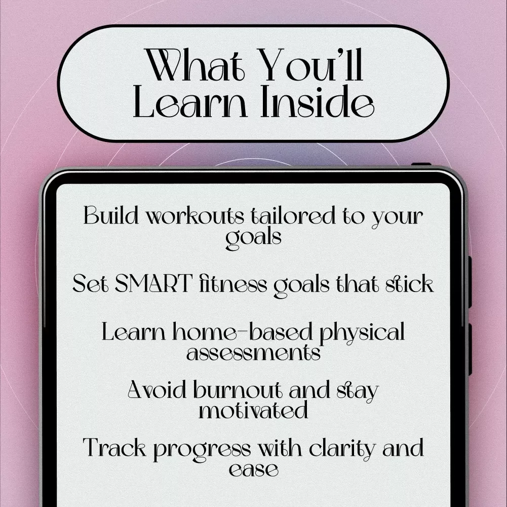 Fit to Plan: Your Ultimate Guide to Designing a Personalized Fitness Program | Digital Download eBook for Creating Custom Fitness Plans | How to Design a Fitness Program Step-by-Step