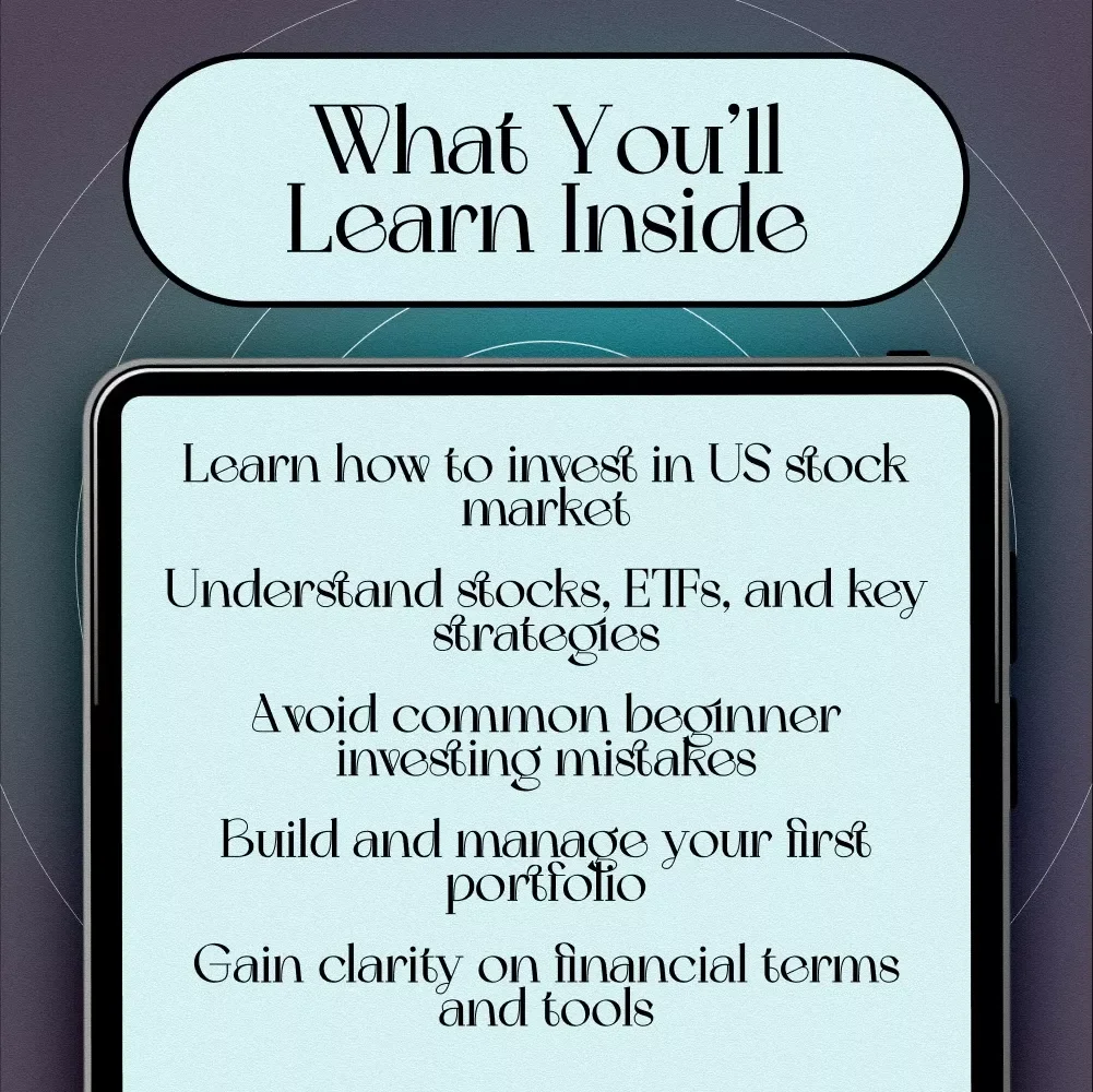 Wall Street for Beginners: A Friendly Guide to Investing in the U.S. Stock Market | How to Invest in US Stock Market eBook for New Investors | Digital Download