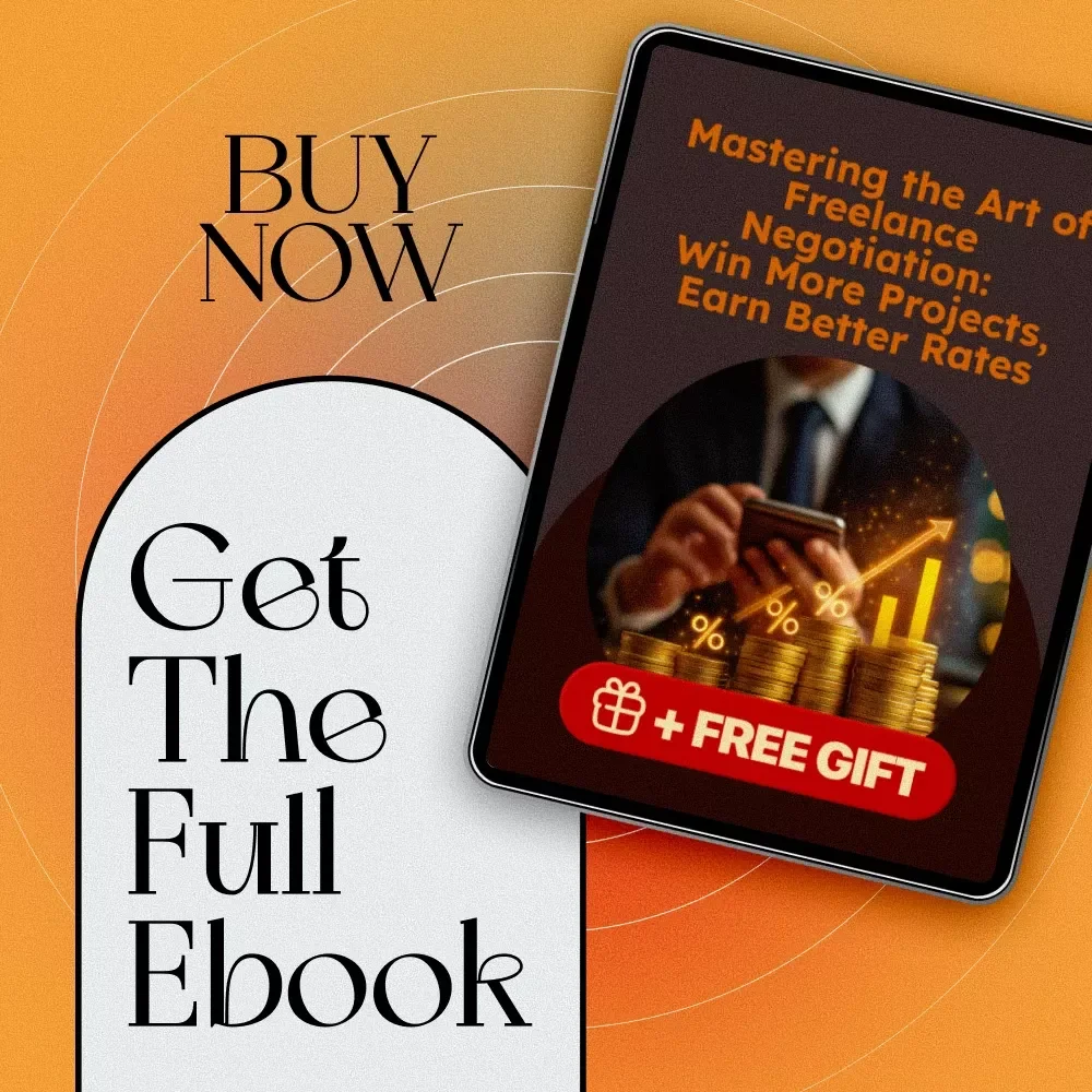 Mastering the Art of Freelance Negotiation: Win More Projects, Earn Better Rates | Freelance Negotiation Tactics eBook PDF Download | Freelancer Guide