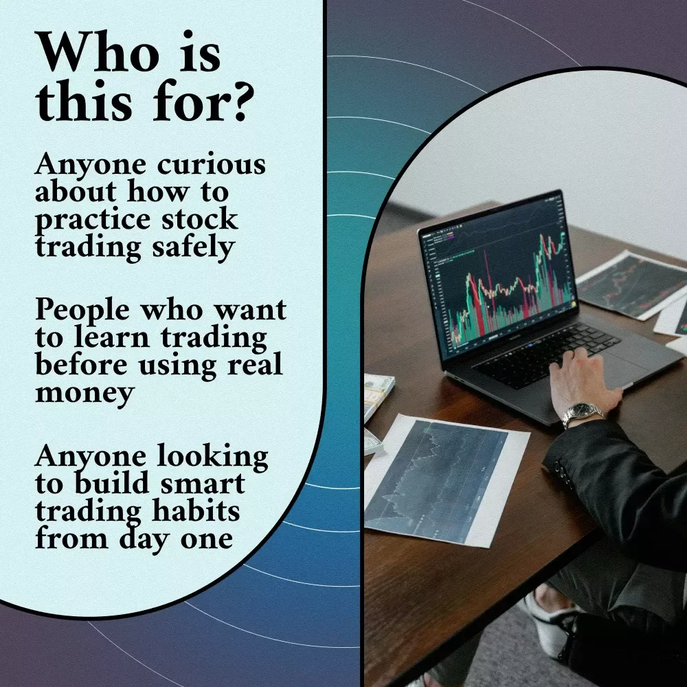 The Smart Trader’s Starter Kit: How to Practice Stock Trading Without Losing Your Shirt | eBook for Beginner Traders | Stock Trading Practice Guide Download