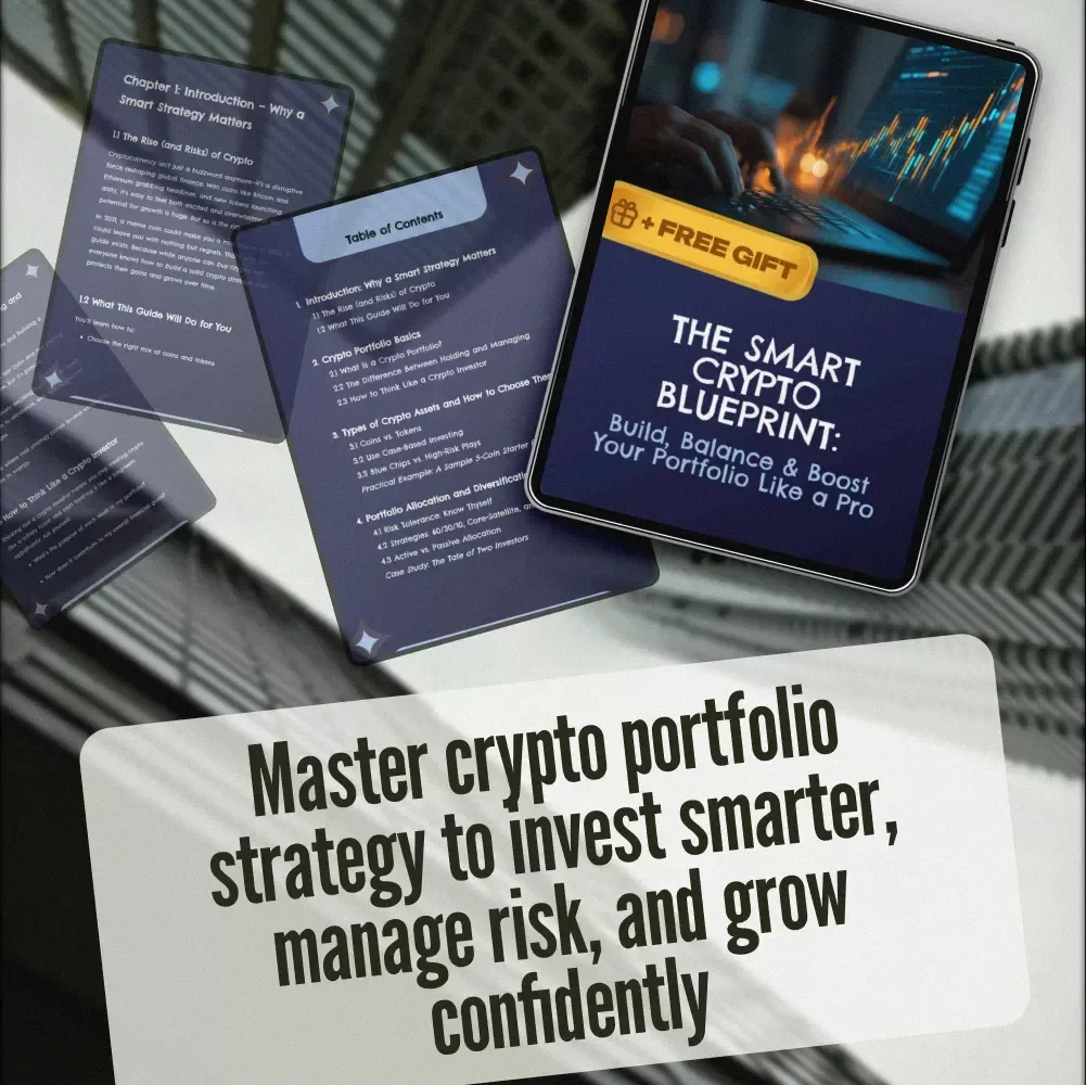 The Smart Crypto Blueprint: Build, Balance & Boost Your Portfolio Like a Pro | Crypto Portfolio Strategy eBook for Beginners & Investors