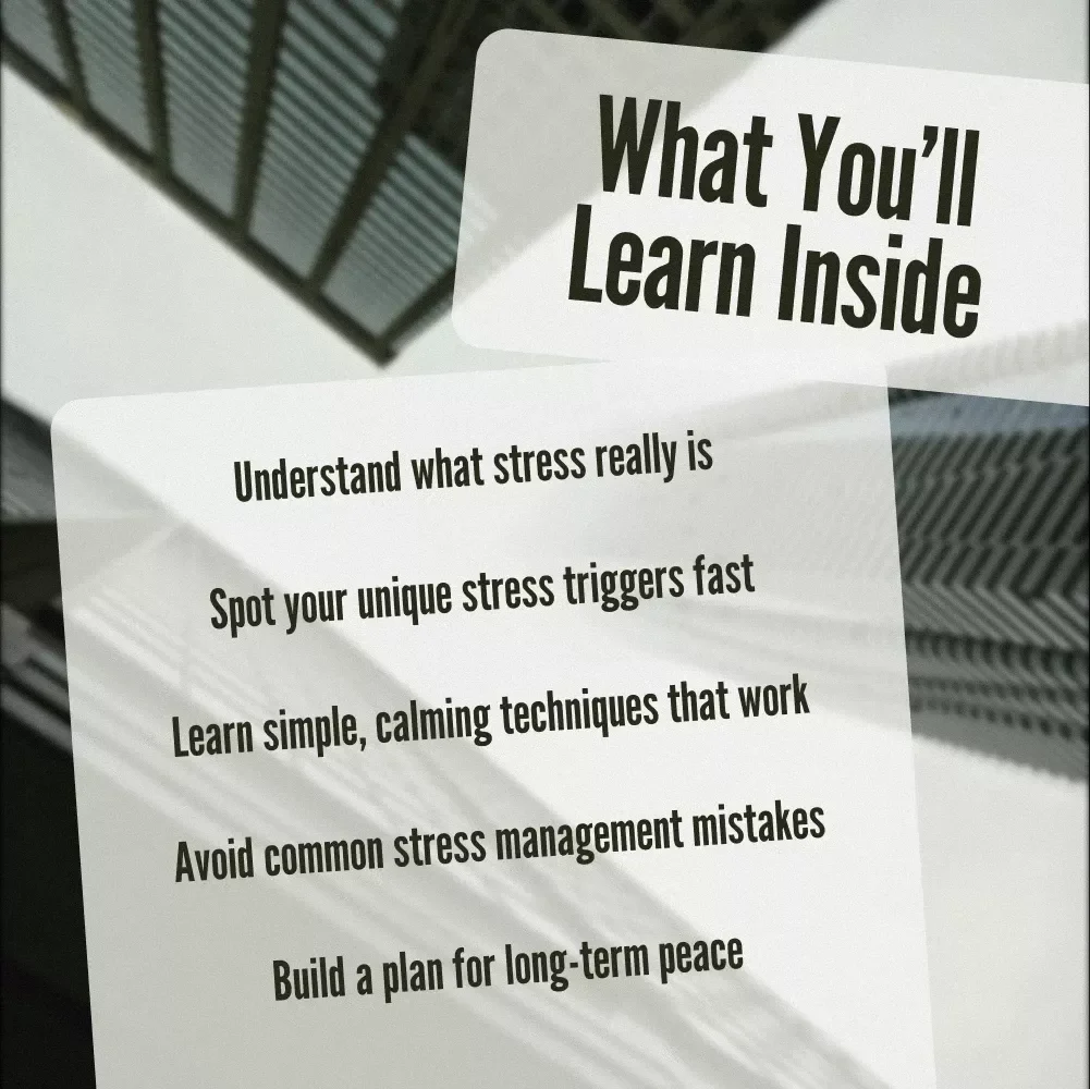 Calm in Chaos: Your Essential Guide to Stress Reduction and Lasting Peace | Digital eBook for Stress Relief, Mindfulness, and Inner Calm