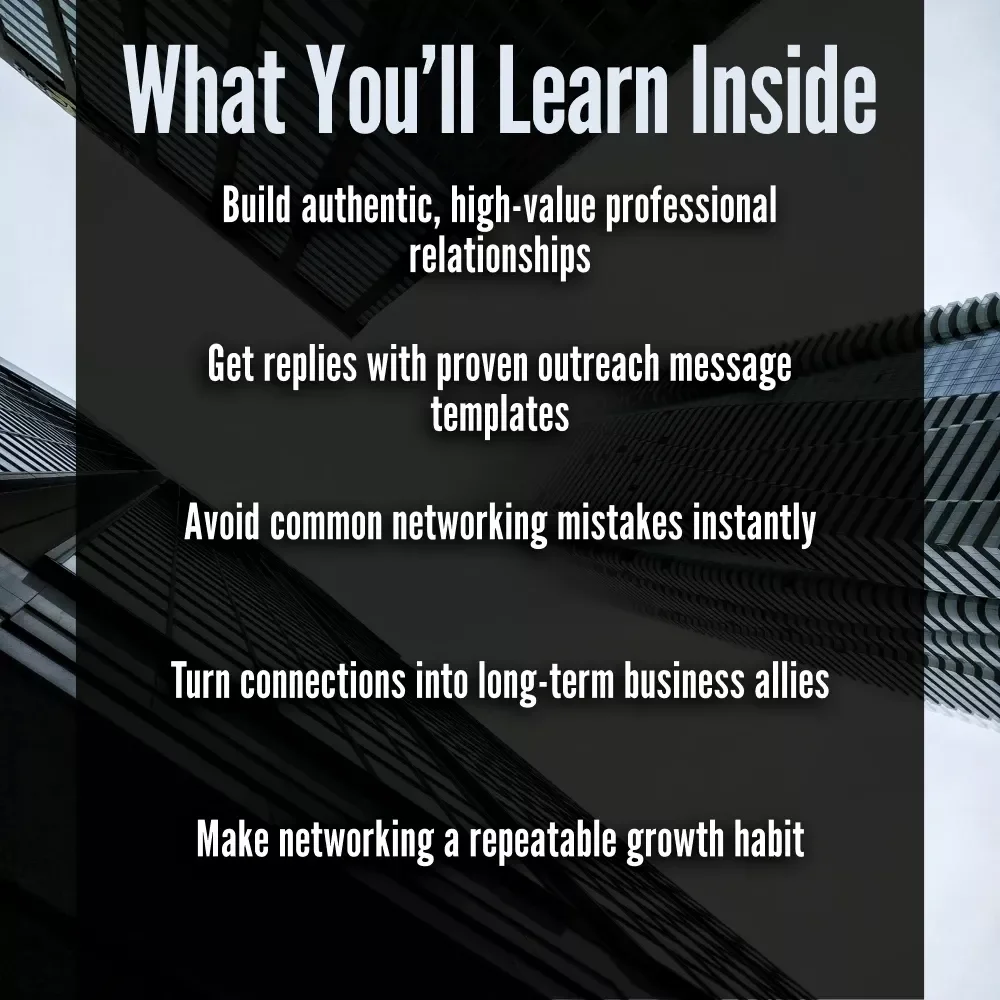 High-Impact Networking Strategies for Entrepreneurs Who Mean Business | Digital Guide for Entrepreneur Networking | High-Impact Networking for Entrepreneurs