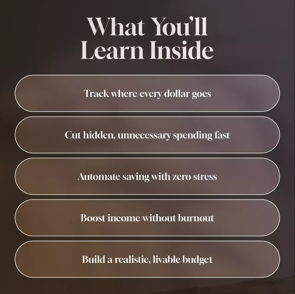 Keep More, Stress Less: The Monthly Money-Saving Blueprint | Save More Money Each Month | Budget eBook | Digital Download PDF Guide