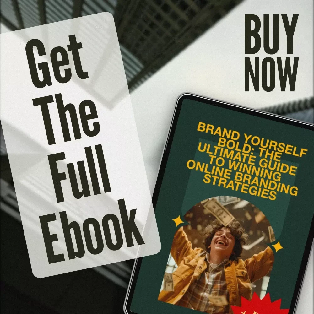 Brand Yourself Bold: The Ultimate Guide to Winning Online Branding Strategies | eBook for Entrepreneurs, Coaches & Creators | Digital Download PDF