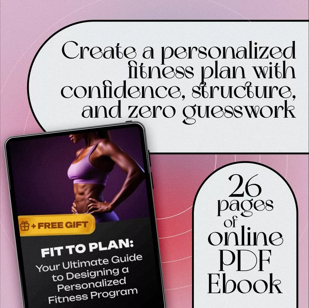 Fit to Plan: Your Ultimate Guide to Designing a Personalized Fitness Program | Digital Download eBook for Creating Custom Fitness Plans | How to Design a Fitness Program Step-by-Step