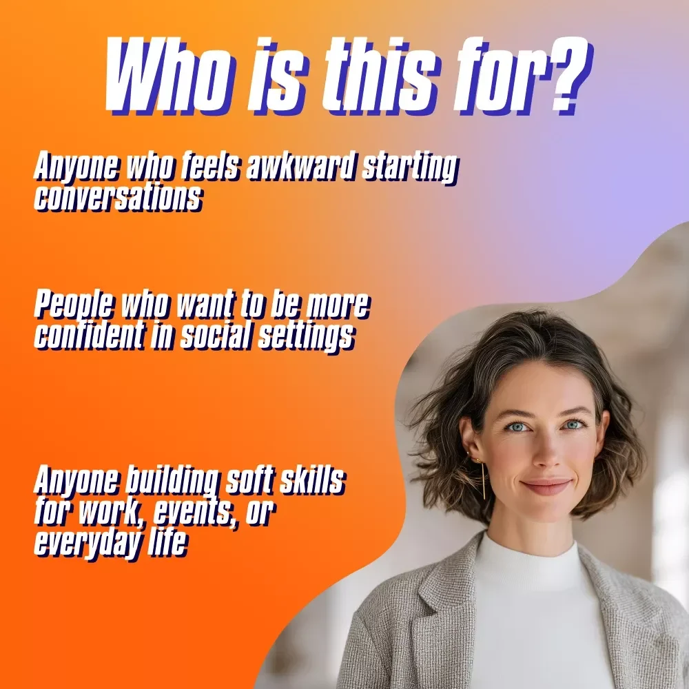 Confidence Kickstart Checklist: Your Quick-Start Guide to Talking to Strangers Like a Pro | How to Be More Confident Talking to Strangers | Printable Social Confidence Checklist