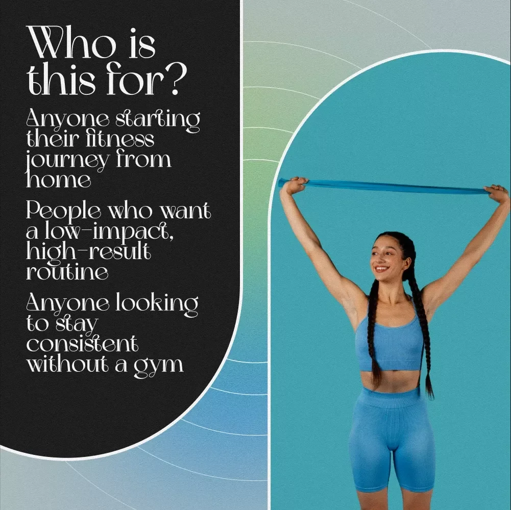 Bands, Not Barbells: The Ultimate Guide to Resistance Band Workouts for Strength, Tone & Mobility | Resistance Band Workout Routine eBook PDF | Home Fitness Guide