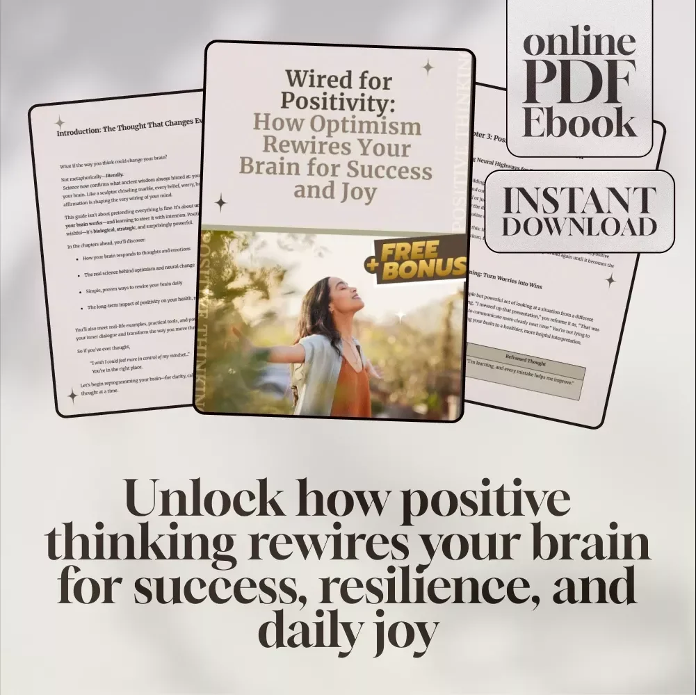 Wired for Positivity: How Optimism Rewires Your Brain for Success and Joy