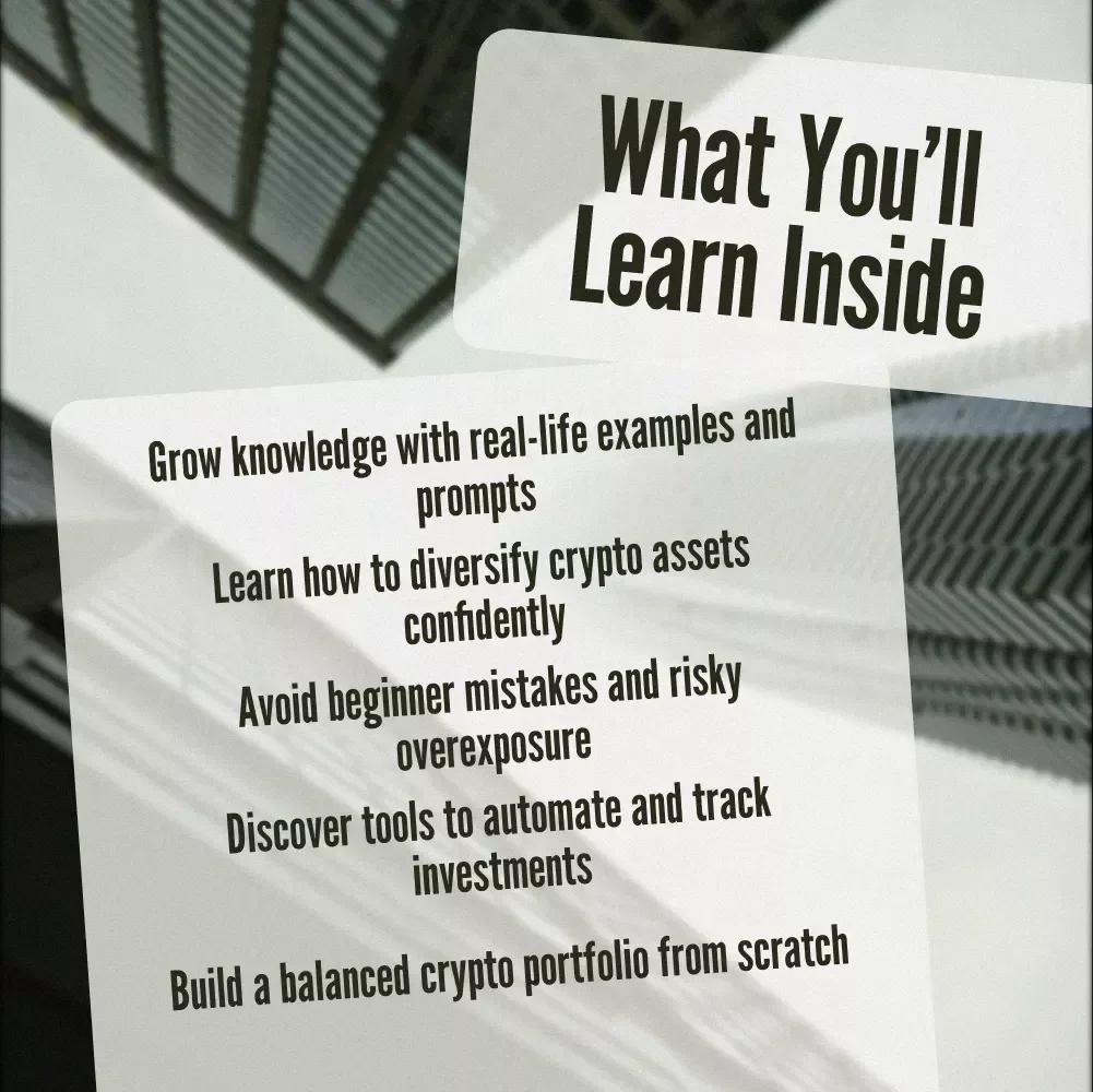 Crypto Confidence: Smart Strategies to Diversify Your Digital Assets | How to Diversify Crypto Assets eBook | Crypto Portfolio Guide | Digital Download