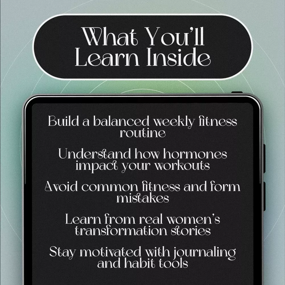 Strong & Balanced: The Ultimate Female Workout Routine Guide | Digital Download eBook for Women | Female Fitness Plan | Workout Routine for Women