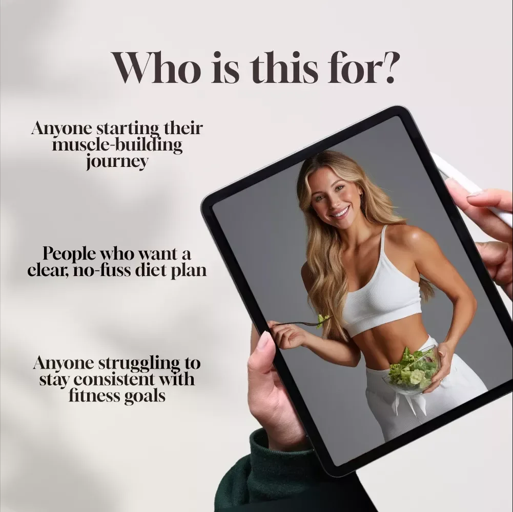 Fuel to the Fire: The Ultimate Guide to a Healthy Diet for Muscle Gain | Muscle Growth Nutrition eBook | Meal Planning + Supplements + Motivation