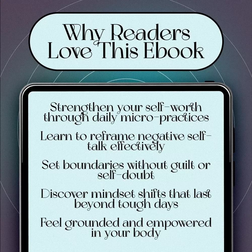Rooted in Worth: Simple & Powerful Activities to Boost Self-Worth for Adults | Self Worth Activities for Adults | Digital eBook Download