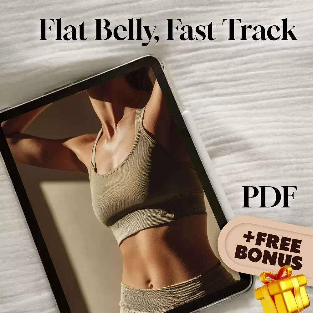 Flat Belly, Fast Track: The Smart & Sustainable Guide to Burning Belly Fat | Digital Guide | How to Burn Belly Fat Fast eBook | Belly Fat Loss Checklist