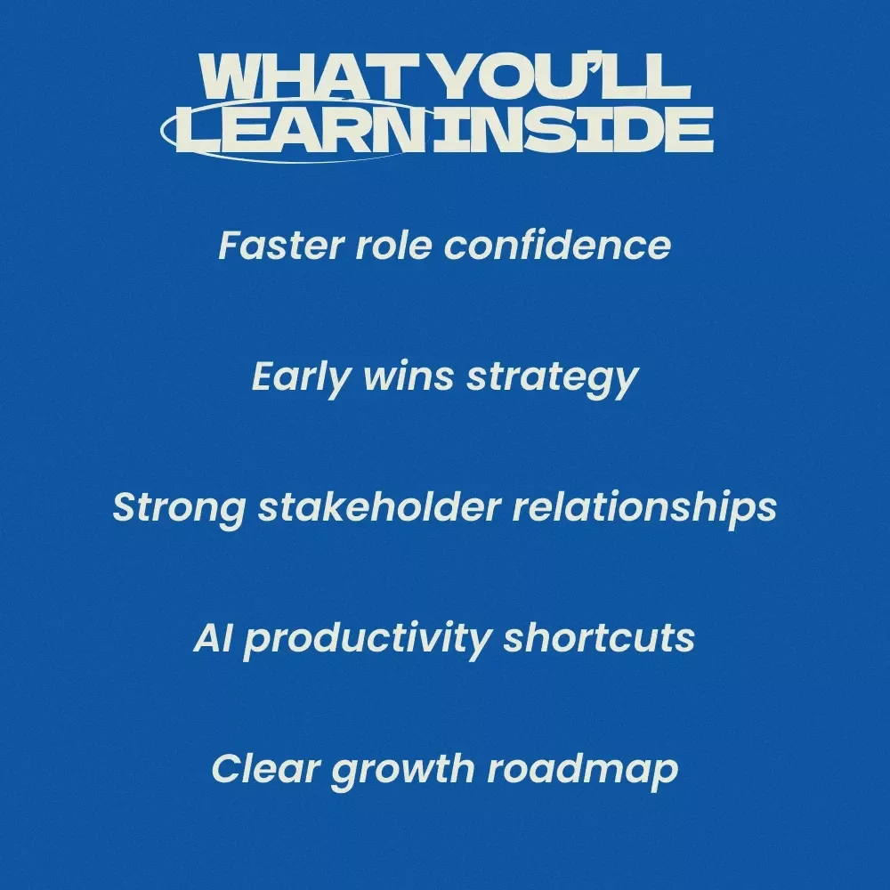 Own Your Onboarding: A Smart Self-Starter’s Guide | How to Onboard Yourself in a New Role – Career Success Digital Guide, New Job Survival Guide, First 30 Days Strategy, AI Productivity Prompts