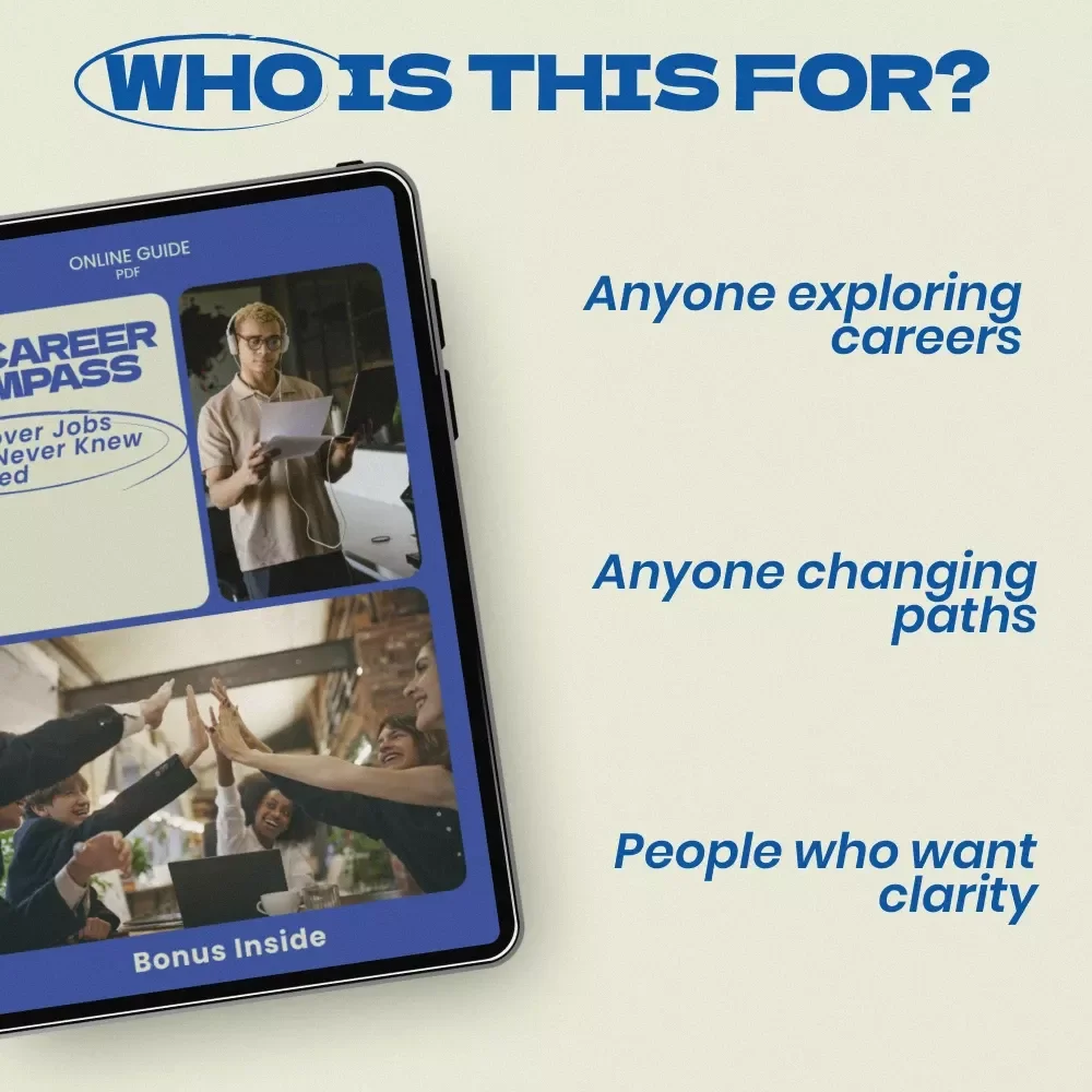 AI Career Compass: Discover Jobs You Never Knew Existed | Guide on how to use ai to find a career you never considered | Etsy Digital Download