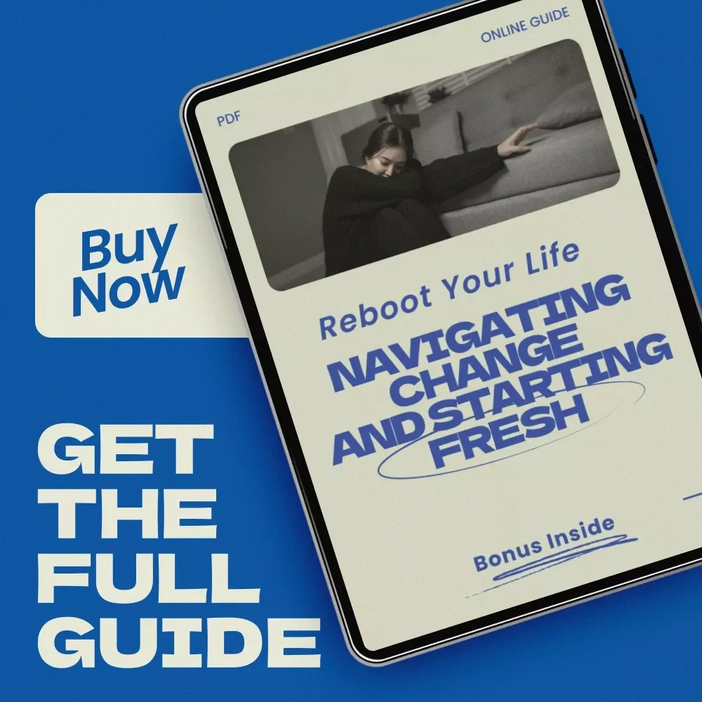 Reboot Your Life: Navigating Change and Starting Fresh | Life Reset After Major Life Change Guide | Etsy Digital Download for Personal Growth, New Beginnings, and Fresh Starts