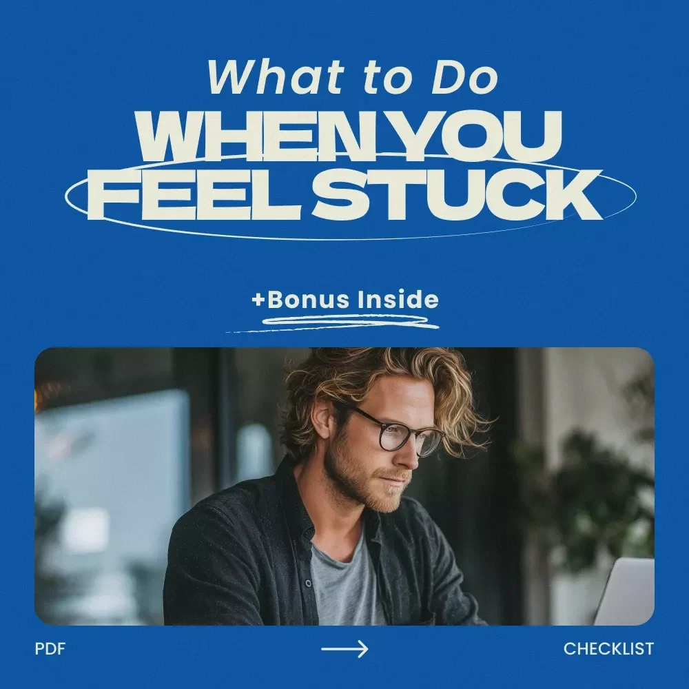 Career Direction Checklist: What to Do When You Feel Stuck – Printable Career Direction When You Feel Stuck in Life Guide, Self-Discovery Career Planning Worksheet, Personal Growth Career Clarity Tool