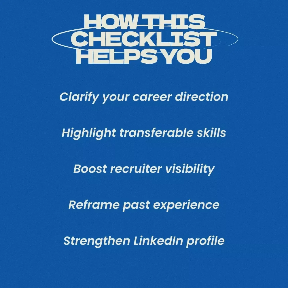 Pivot Your Profile: A Step-by-Step LinkedIn Makeover – Career Pivot Checklist | How to Update Your LinkedIn Profile for a Career Pivot | LinkedIn Profile Optimization Guide for Job Seekers & Professionals