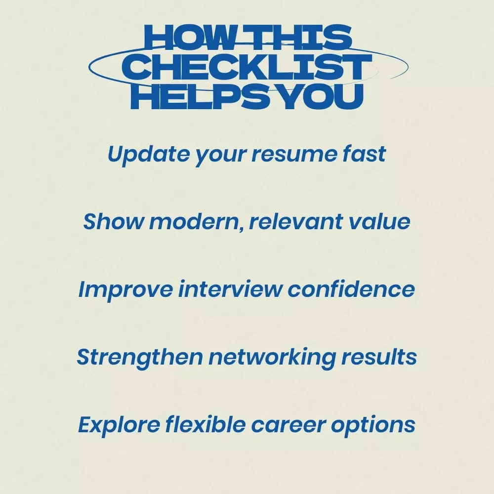 Checklist: How to Deal With Ageism in Your Job Search | Career Confidence Digital Download, Job Search Checklist, Professional Reinvention Guide