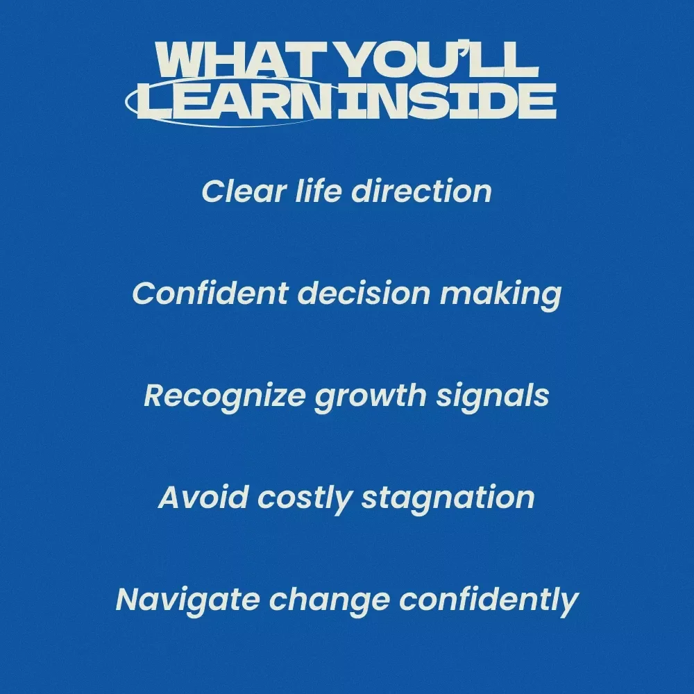 Knowing When It’s Time to Change – A Practical Guide on How to Know When It's Time for Another Change | Personal Growth, Life Decisions, Career Reflection eBook
