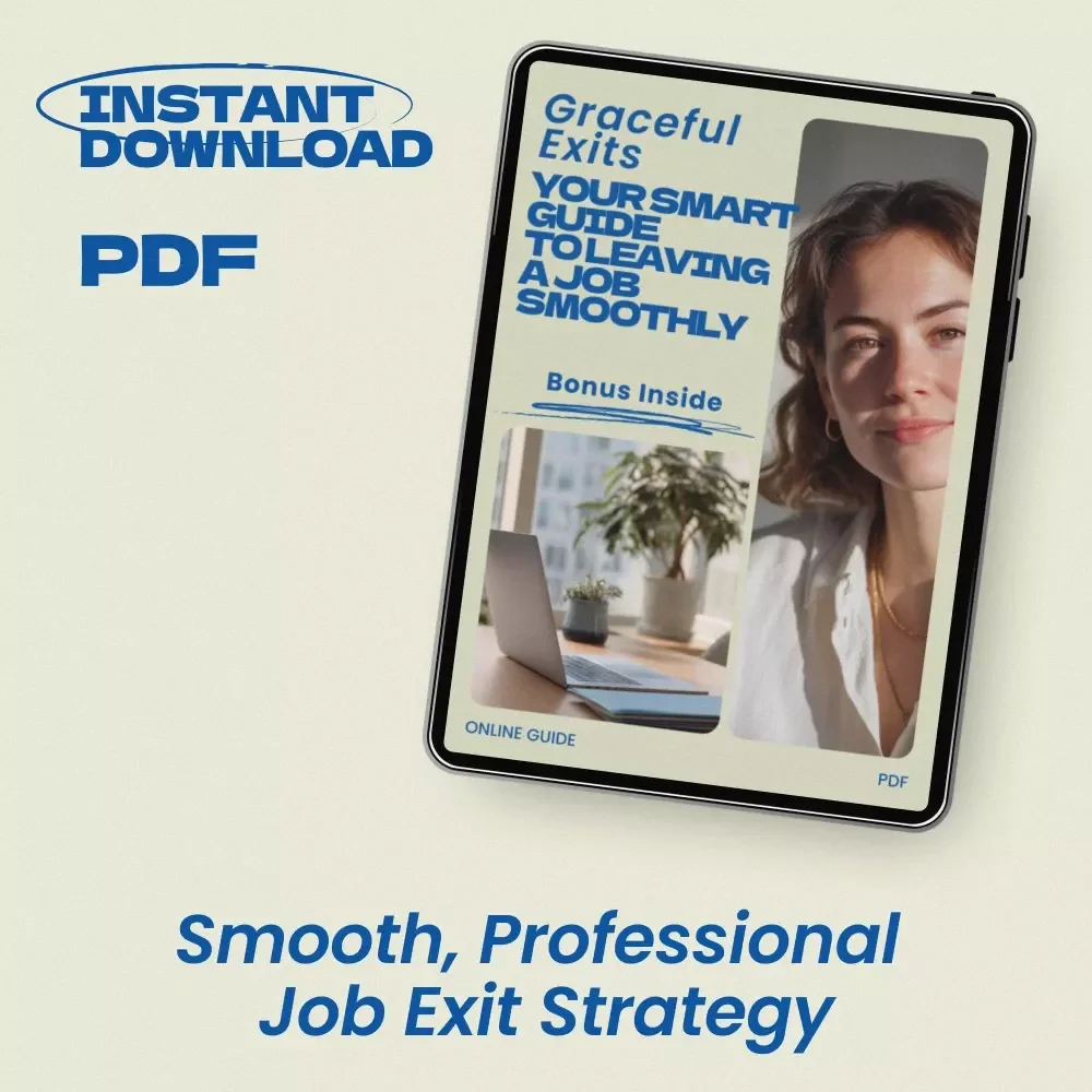 Graceful Exits: Your Smart Guide to Leaving a Job Smoothly | Professional Career Transition Guide, Resignation Strategy, and How to Transition Out of a Job Smoothly eBook